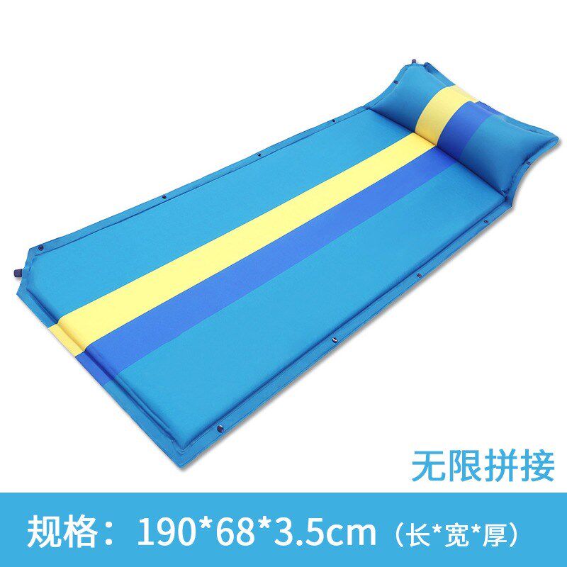 户外自动充气垫床坐垫加厚家用可携式折叠汽车R床垫瑜珈垫防潮气