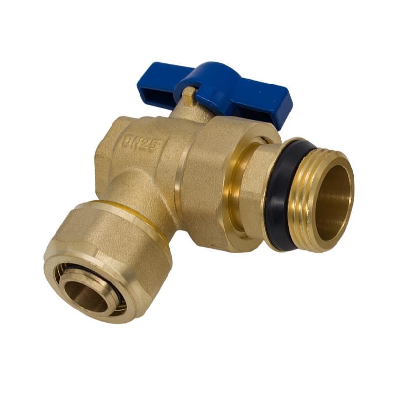 厂促地暖分塑水器阀门铝管2025×1角阀P寸PR管进回水球阀内丝外丝