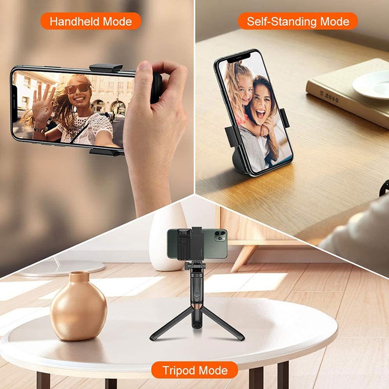 Smartphone Selfie Booster Handle Grip Bluetooth Photo Stabil