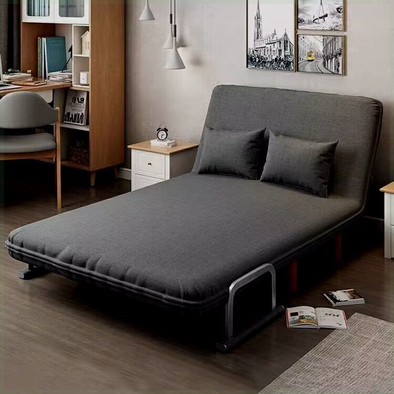 功能两用布艺床可折叠科技布沙发床办公室午休沙发椅小户型简约床,住宅家具,懒人沙发,淘宝优惠券,粉丝福利购,淘宝优惠卷