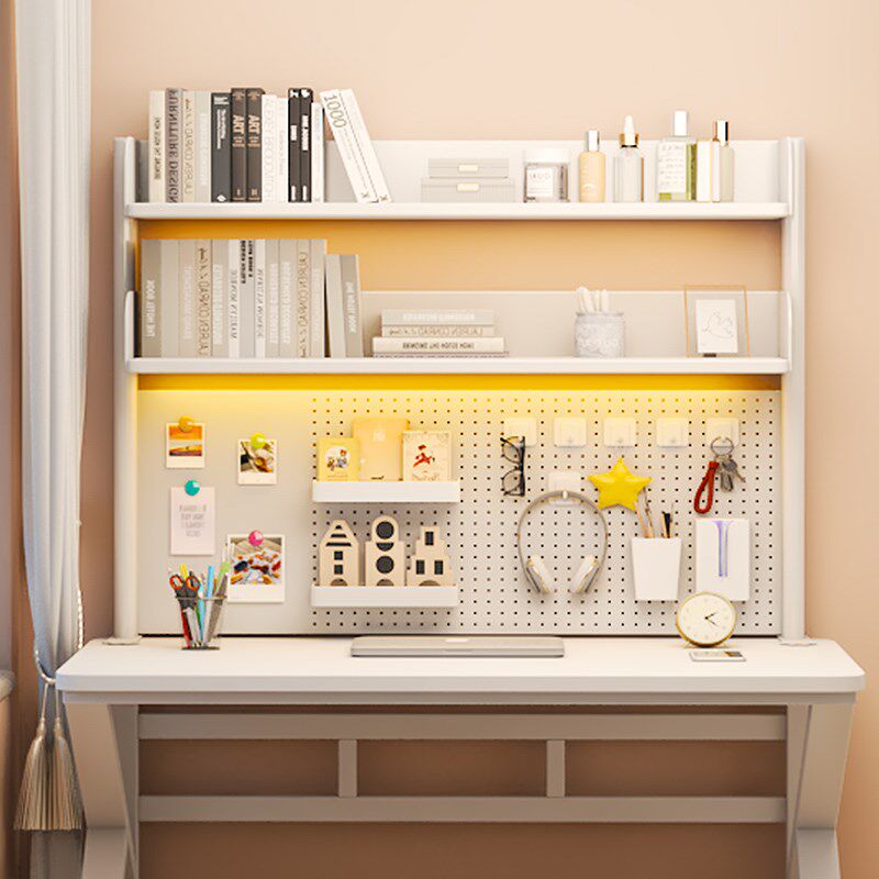 桌面书架收纳置物架办公电脑桌上洞洞板多层铁艺宿舍学生家用书桌,收纳整理,书桌收纳置物架,淘宝优惠券,粉丝福利购,淘宝优惠卷