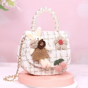 儿童包包斜挎包可爱洋气小女孩手提包女童公主时尚手拎包网红女生
