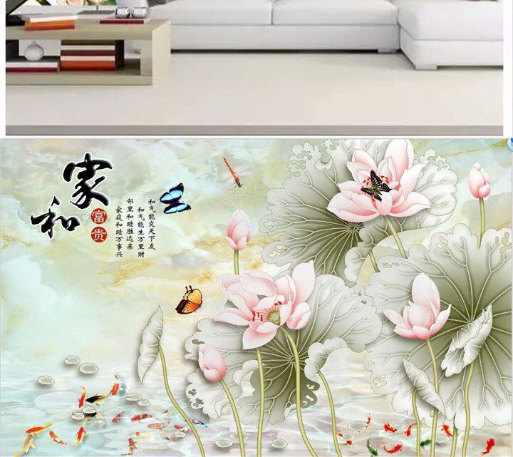 Декоративная перегородка 3d高清d打印背景墙uv防水防火板影视墙玄关定制 OTHER