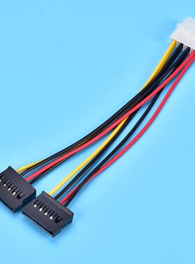 4Pins IDE Molex To 15Pin Serial ATA SATA HDD Power Adapter C