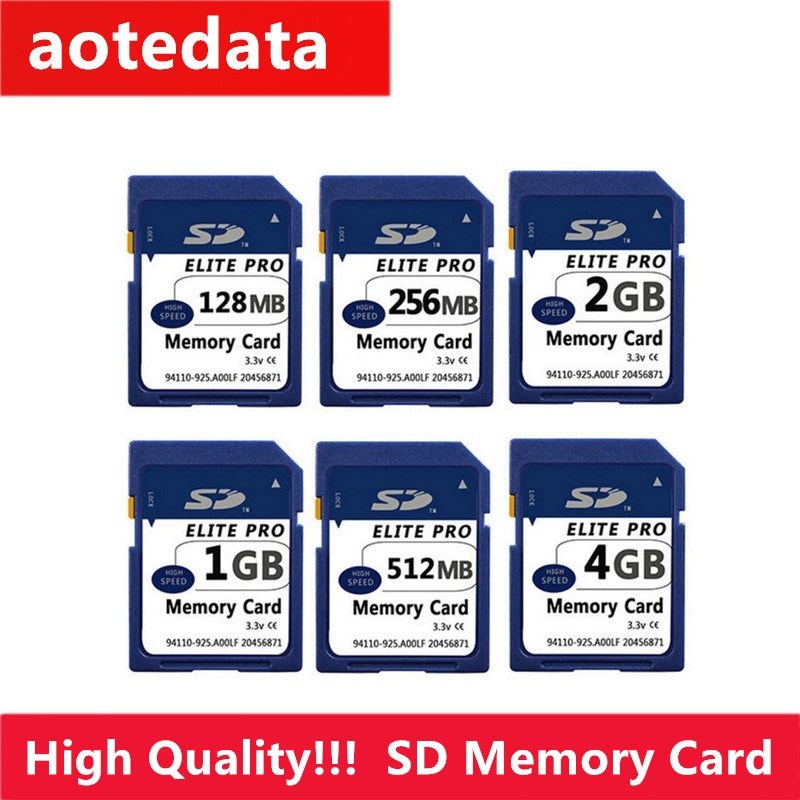 Hot!!! 12f8MB 256MB 512MB 1GB 2GB SD Card SD Memory Card Sec