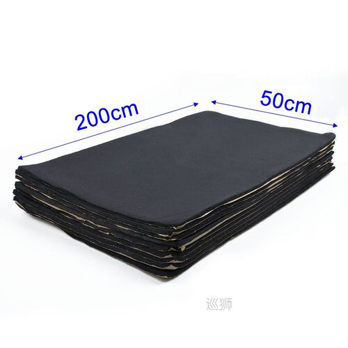 200*50cm 3/6/10mm Car Sound Hot Deadener Mat Noise Proof Bon