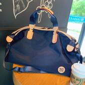 网红行李袋女韩版 手提大容量短途旅行包男健身包单肩斜挎出差大包