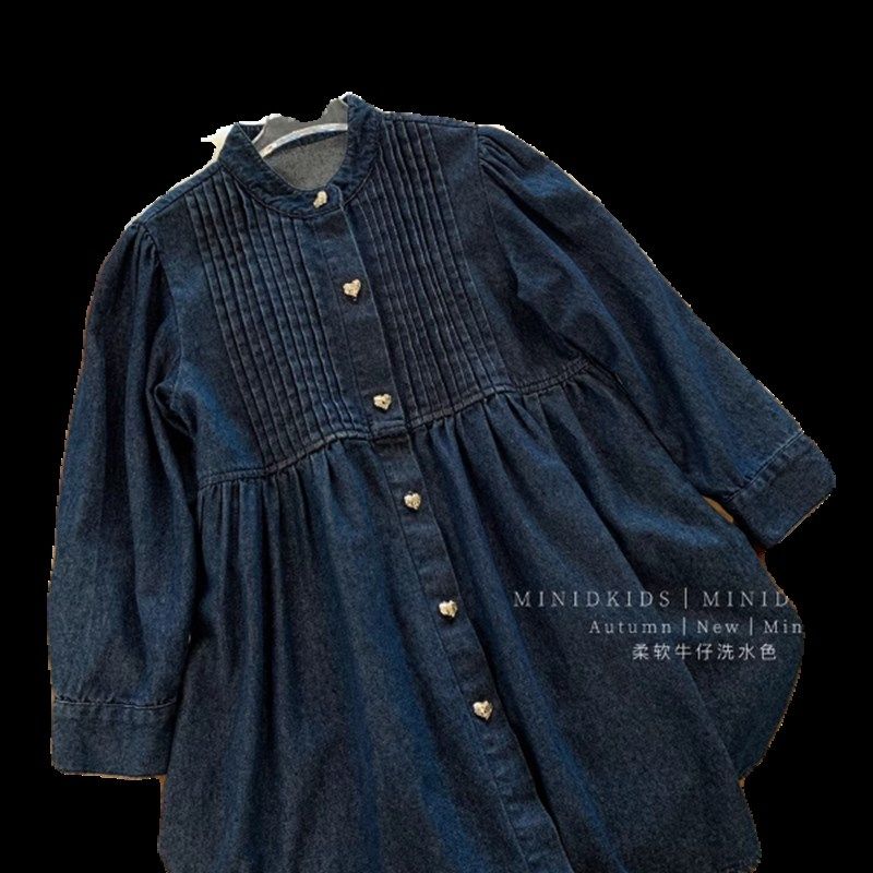 夏装女童连衣裙2024夏季新款儿童韩版牛仔裙洋气宽松休闲长裙子,童装/婴儿装/亲子装,儿童牛仔裙,淘宝优惠券,粉丝福利购,淘宝优惠卷
