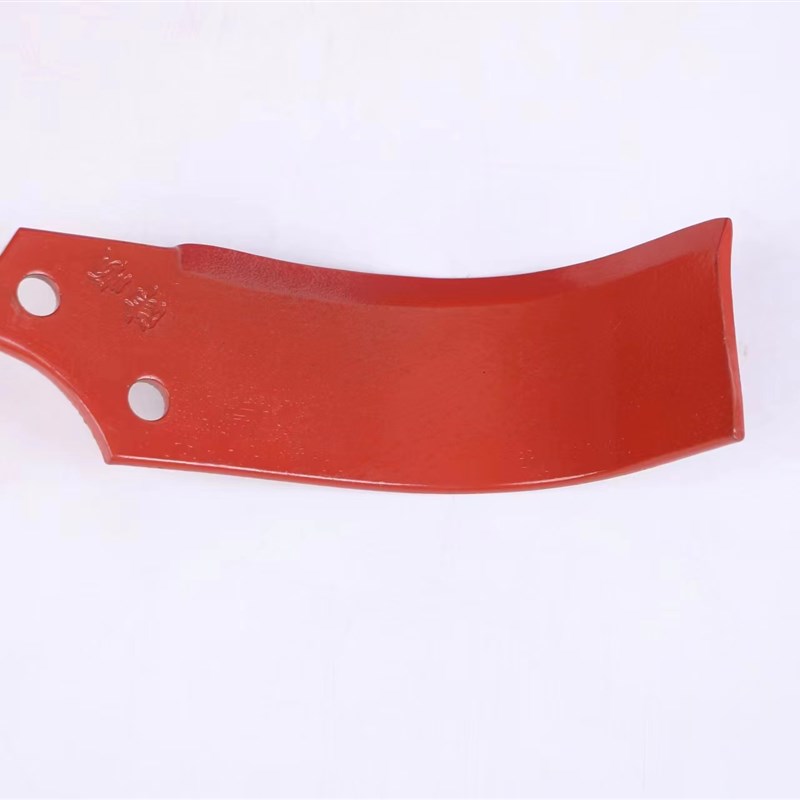 农机配件 拖拉机旋耕机刀片开垦刀坚韧耐磨加厚加重孔距4.5 5.5
