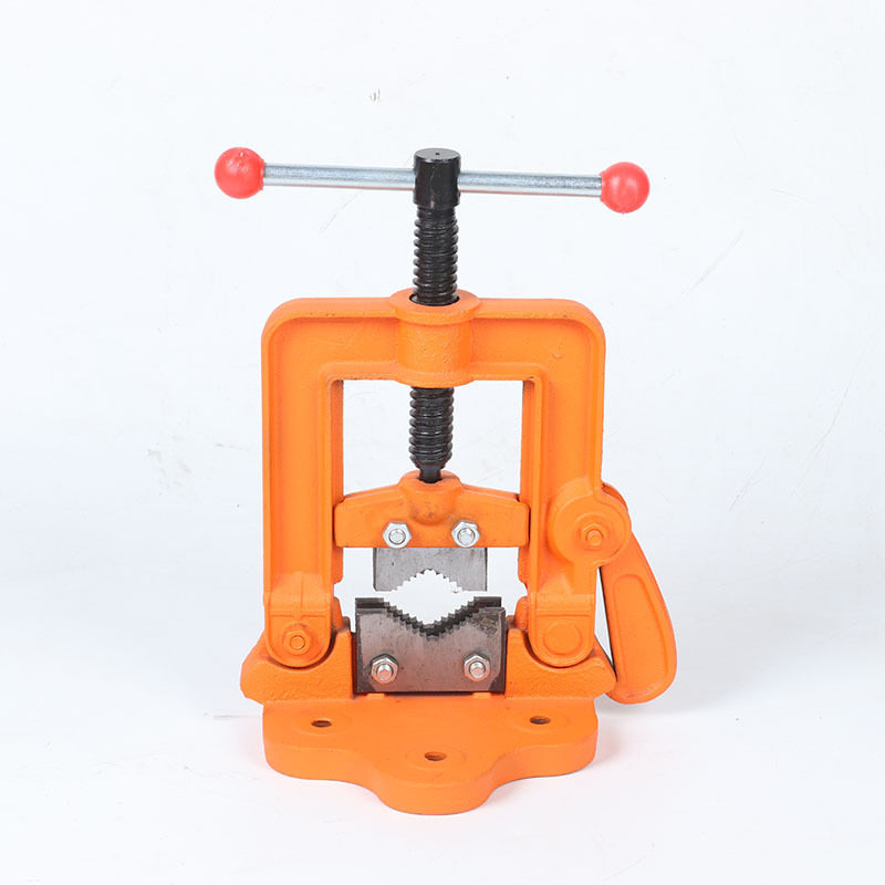 直销重型手动压管钳 25号压力钳管道维修台虎钳龙门钳 z手动压力