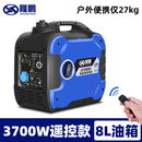 推荐 隆鹏3.7kw静音汽油可携式 220v遥控小型发电机房车露营户外供