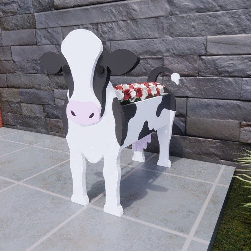 播种机动物造型卡通宠物花盆架庭院摆饰阳台花园配饰办公桌面收纳,家居饰品,户外/庭院摆件,淘宝优惠券,粉丝福利购,淘宝优惠卷