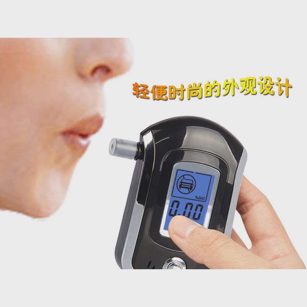 高精度AT-6000便携迷你呼吸式经典款酒精检测仪智能酒精测试仪