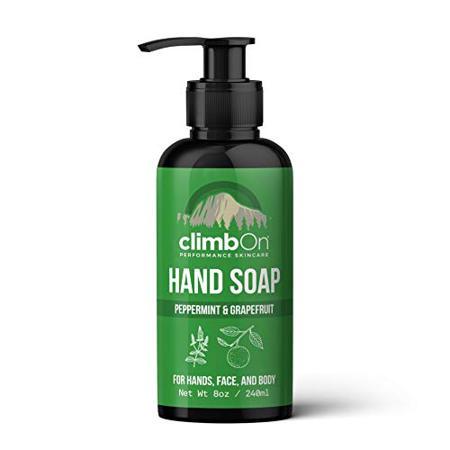 推荐ClimbOn Peppermint& Grapefruit Hand Soap- All Natural