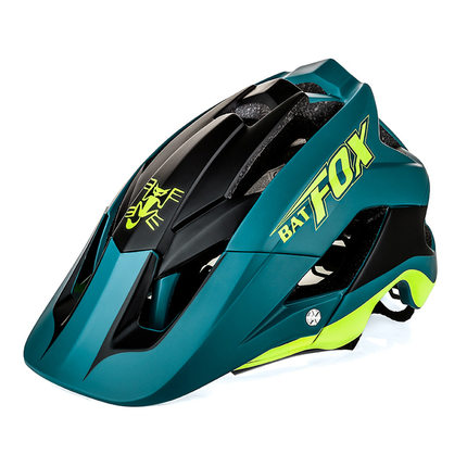 推荐BATFOX Bike Helmet Overall Molded Mountain Road Helmet