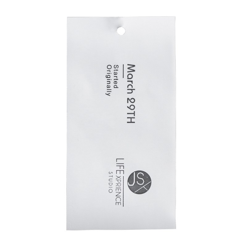 服装吊牌定做衣服商标标签订制女装挂卡定制轻盈童装价格签订做