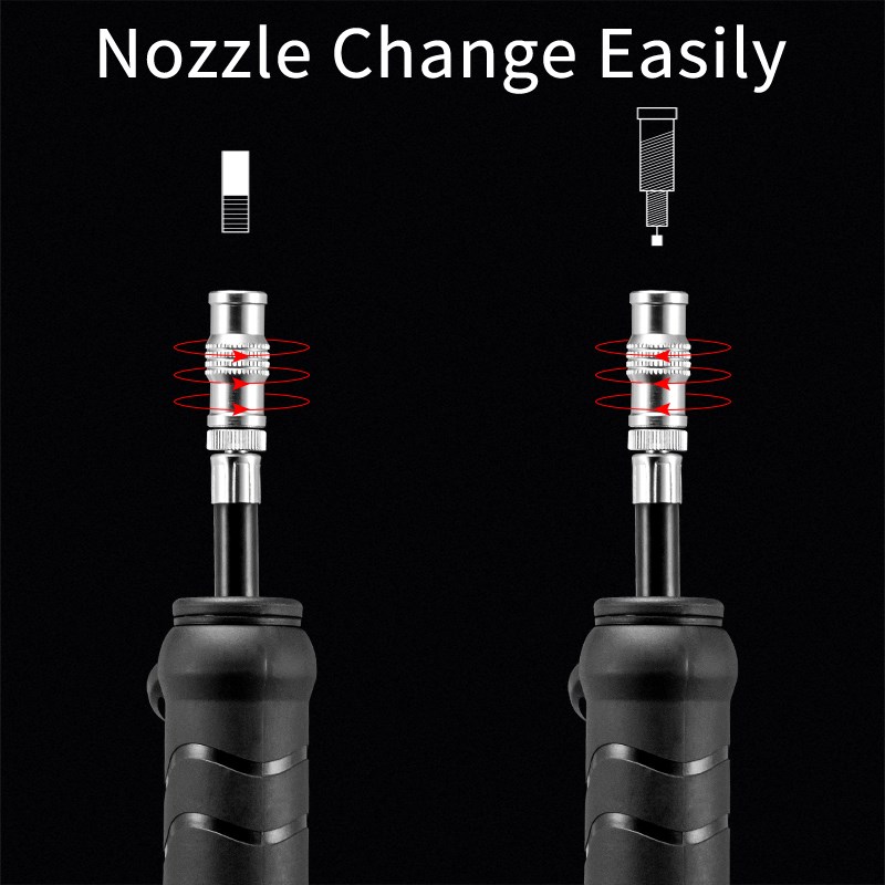 ROCKBROS Bike Bicycle Pump Mini Portable 110 PSI Pressure A