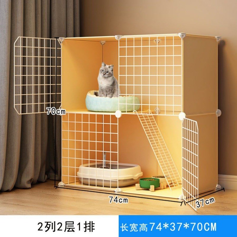猫笼清仓笼子家用室内猫舍x带厕所超大自由空间小型猫咪猫窝