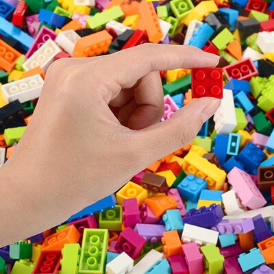 MMloveBB 1000 Pcs Building Blocks  City DIY Creative Bricks