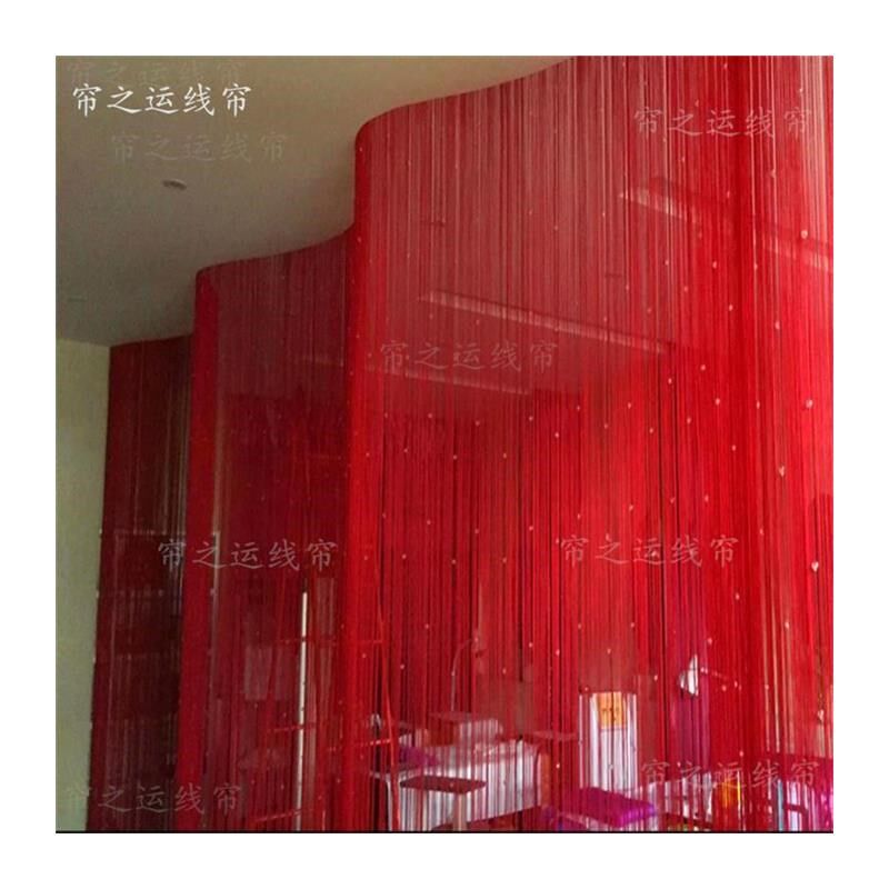 水晶珠线帘门帘客厅卧室玄关隔断帘挂帘流苏帘酒店婚庆装饰帘