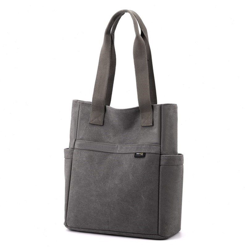 帆布包女包单肩大包包简约通勤上班大容量手提袋大中学生补课书包,箱包皮具/热销女包/男包,时尚帆布包,淘宝优惠券,粉丝福利购,淘宝优惠卷