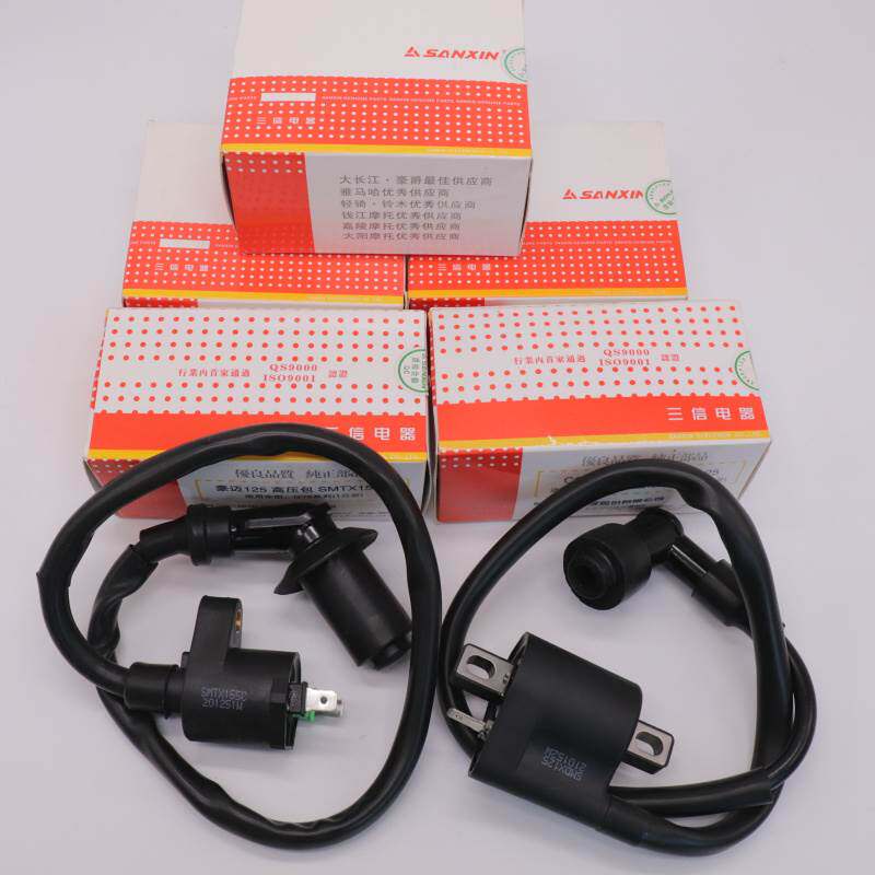 推荐三信gy6125/zj/cg125机车高压包gy6豪迈高压包点火启动线圈电