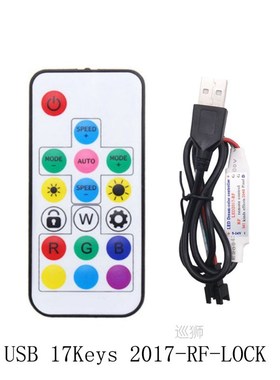 WS2811 WS2812B SK6812 Led Pixel Controller USB/DC MINI 3Keys