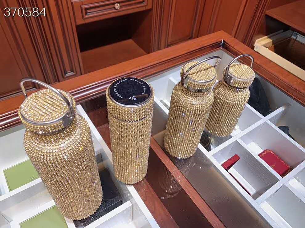 Diamond Thermos Vacuum Flask Bling Hot Water Thermos Stainle
