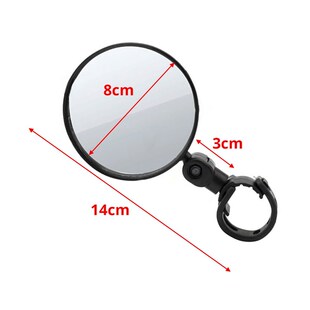 Bicycle Rearview Mirror niversal Handlebar Rearview Mirror 3