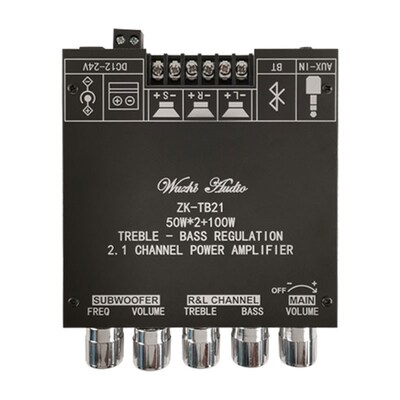ZK-TB21 TPA3116D2 Bluetooth 5.0 Subwoofer Amplifier Board 50