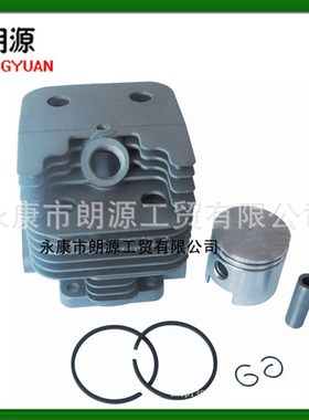 partner350/351高品质油锯配件 气缸总成 气缸 活塞 活塞环销卡簧