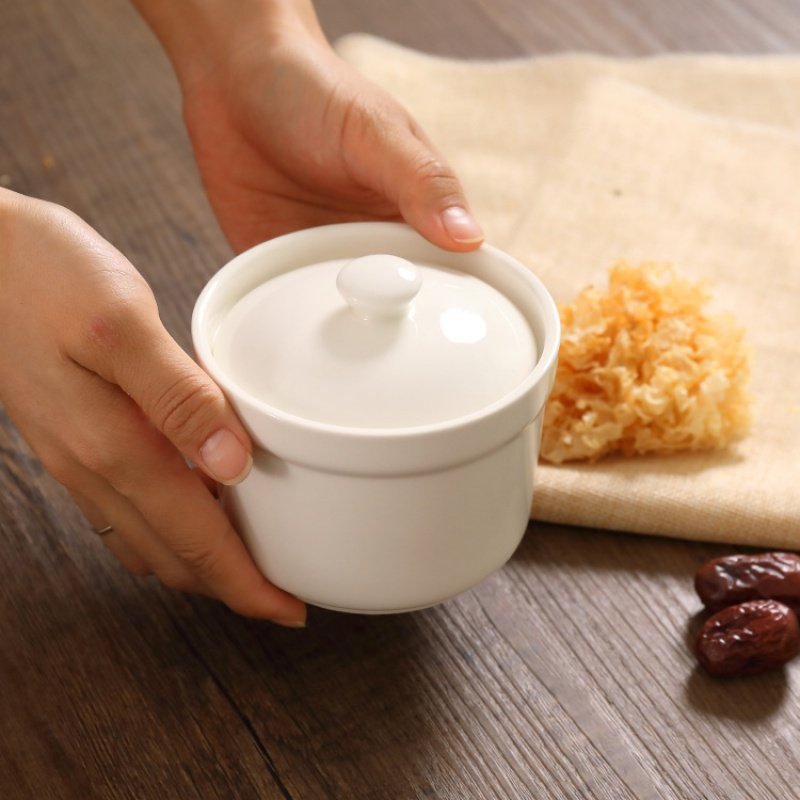 电炖锅内胆家用煲汤锅宝宝辅食机煮粥神器燕窝炖盅小炖锅白瓷锅