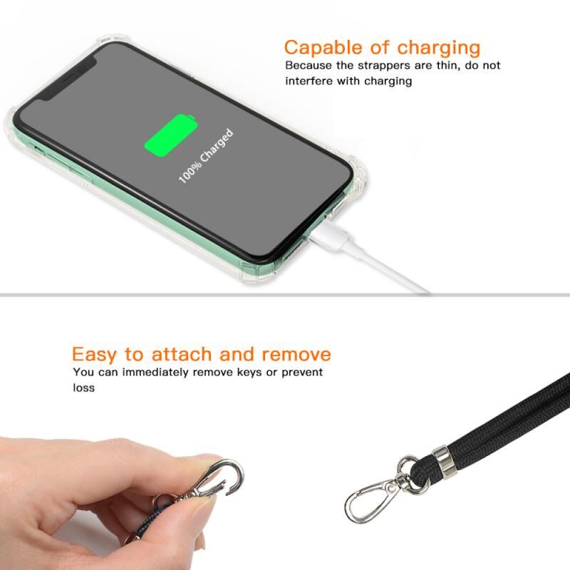 Strap Cord Chain Phone Tape Necklace Lanyard Mobile Phone La