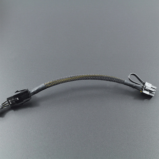 6Pin转8Pin E供电接口延长线 6针一分二转接 PCI 电脑显卡6P转8P