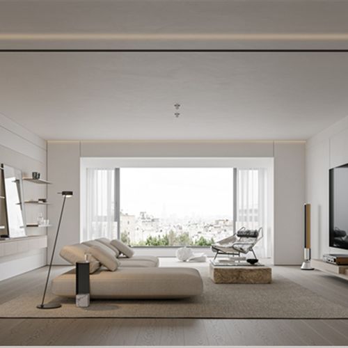 全屋定制整木家具展厅空间设计实景效果图衣柜衣帽间橱电视柜酒柜