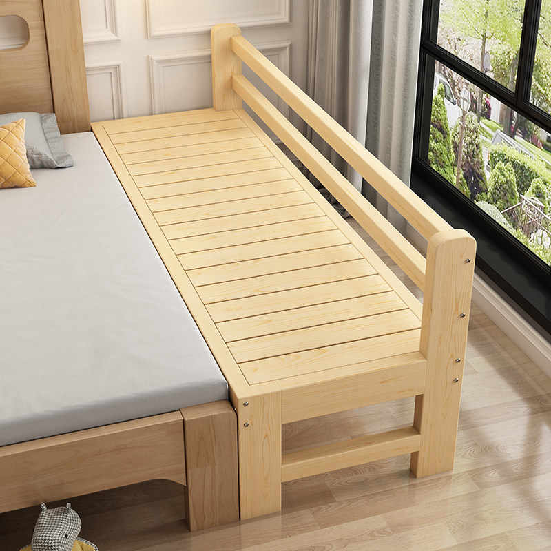 实木拼接床加宽床婴儿童加长床边床侧边大人小床拼接大床拼接神器,住宅家具,儿童床/儿童抽拉床,淘宝优惠券,粉丝福利购,淘宝优惠卷