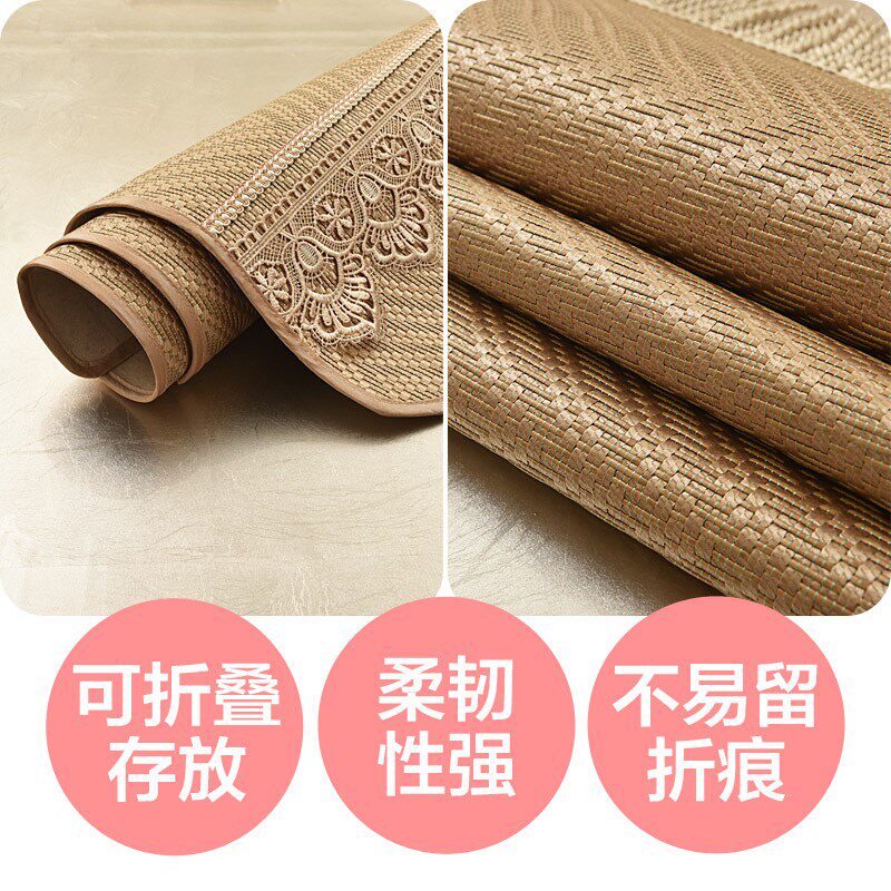 沙发垫夏季夏天款欧式防滑藤席美式蕾丝坐垫套罩巾冰丝凉席垫,居家布艺,沙发垫,淘宝优惠券,粉丝福利购,淘宝优惠卷