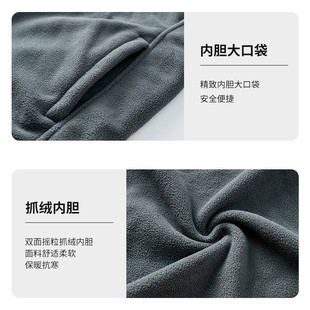 秋冬三合一沖鋒衣男兩件套可拆卸加厚加絨外套女防風防水登山服潮