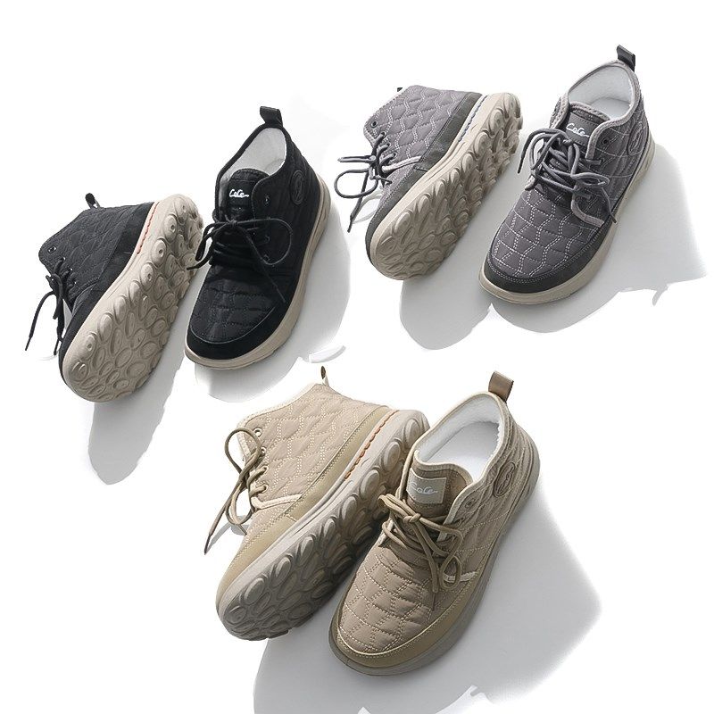 雨伞布鞋面!内里加绒保暖!冬季男士户外系带休闲时尚百搭雪地靴,流行男鞋,时尚雪地靴,淘宝优惠券,粉丝福利购,淘宝优惠卷