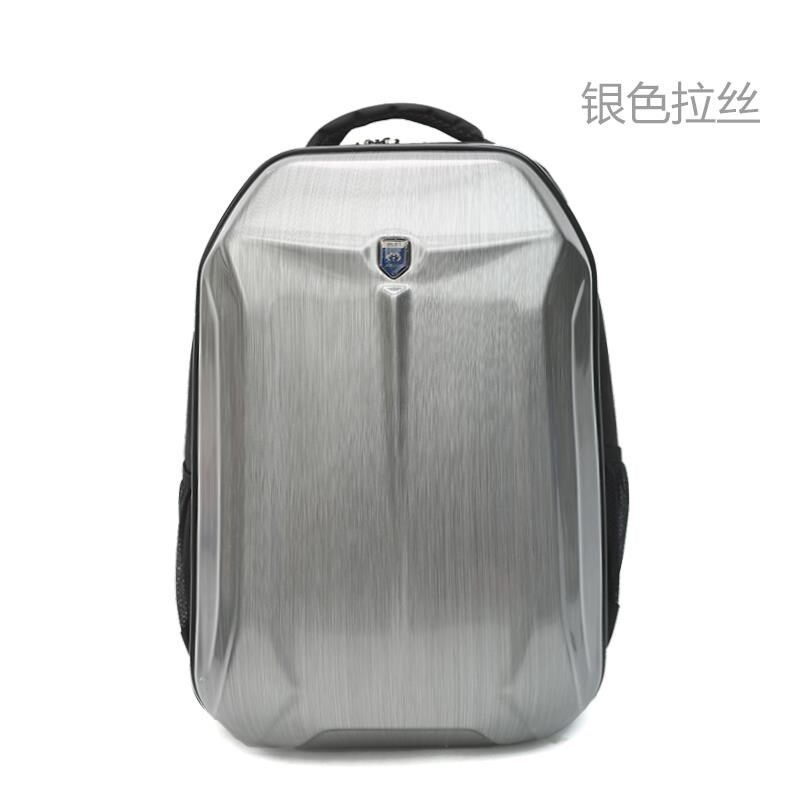 硬壳潮男个性背包骑行背包街头时尚电脑包男旅行双肩背包学生包女
