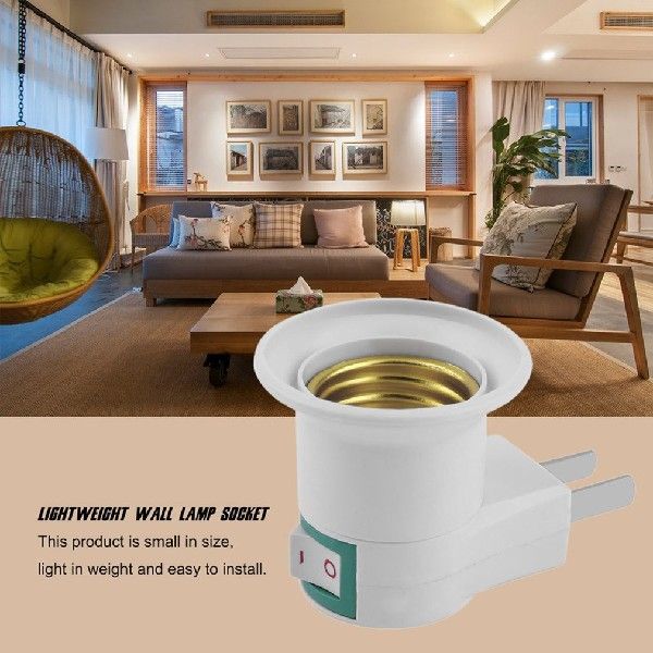 1PC Hot Sell Practical White 7D2E LED L ght SocketiTo EU 乐器/吉他/钢琴/配件 乐器工具 原图主图