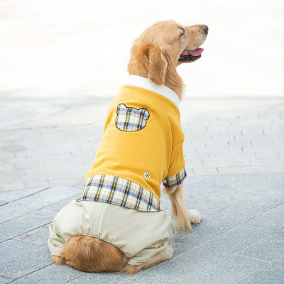 大型犬冬季衣服柴犬哈士奇边境牧羊犬萨摩耶金毛拉O布拉多阿拉斯