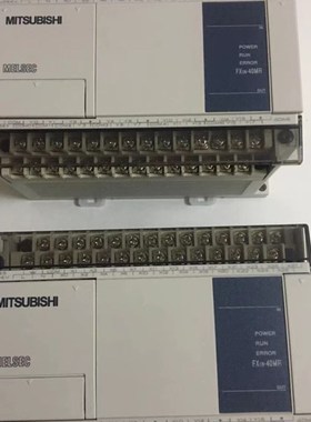 三菱PLCFX/N-24MR-001/40MR12T/60MR/FX2N-16/3M/48/64/128MR/MT