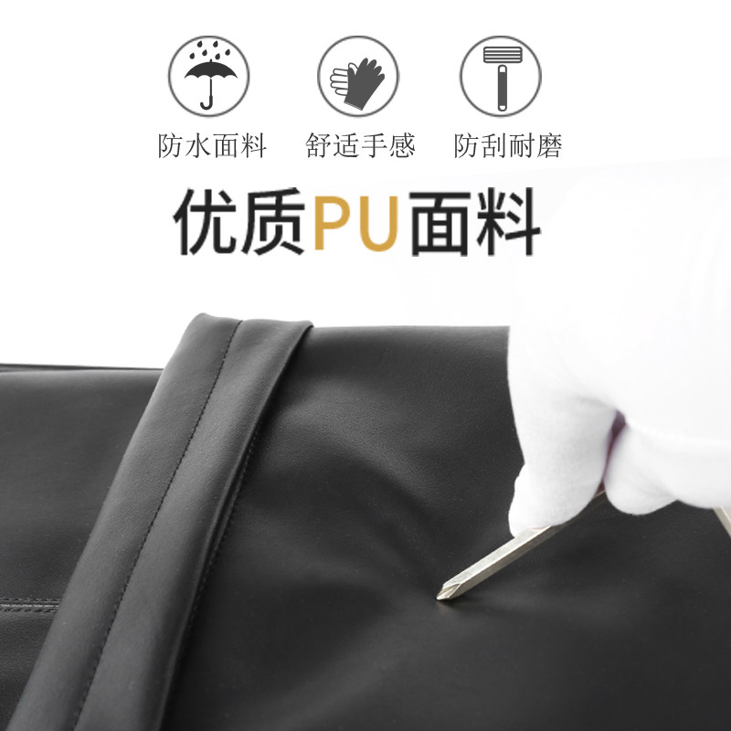 pu皮质男士双肩包大容量旅行包背包大学生书包休闲潮流电脑包男包