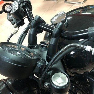 手把增高后移码 Scrambler改装 CNC精致高强度 Twin 适用凯旋Street