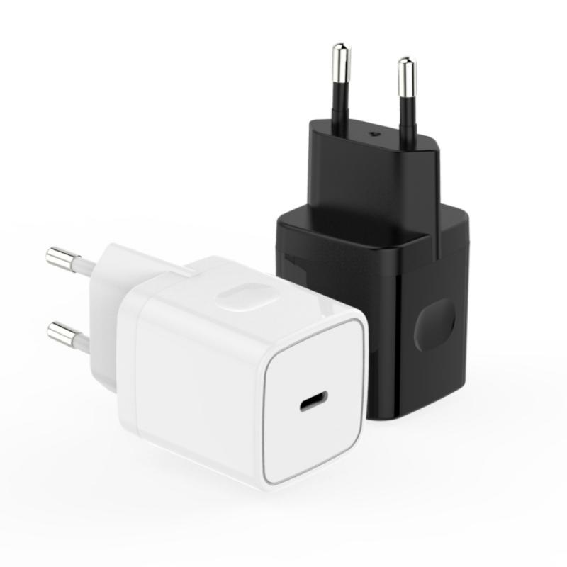 20W Type C Quick Charger PoCrttble Adapaer Fast Chargi