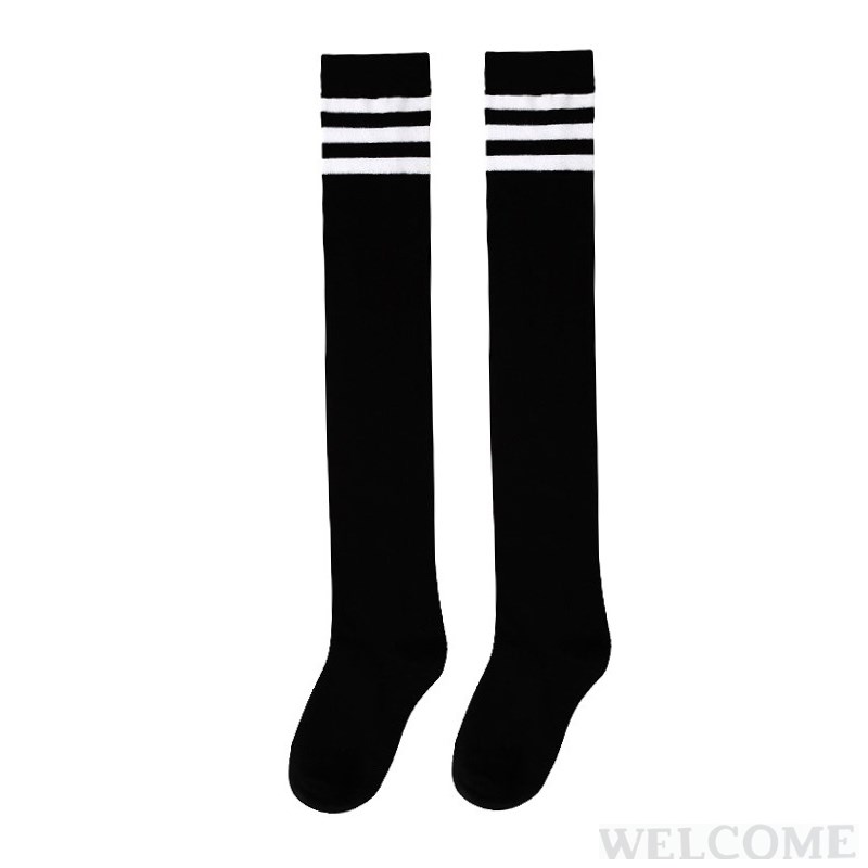 推荐Golf socks tall white thigh-high stockings summer thin