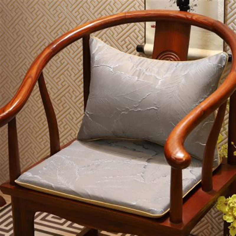 新中式沙发椅子坐垫红木实木家具凳子垫子餐椅太师茶椅垫圈椅座垫