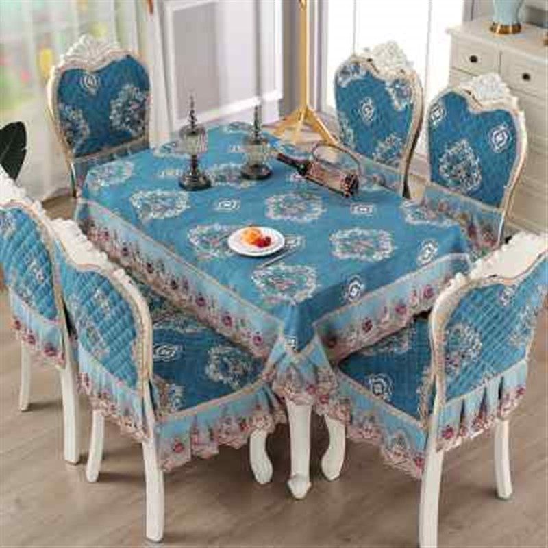 欧式餐椅套罩家用餐椅坐垫套加大餐椅垫套装餐桌布圆桌布茶几布,居家布艺,桌布,淘宝优惠券,粉丝福利购,淘宝优惠卷
