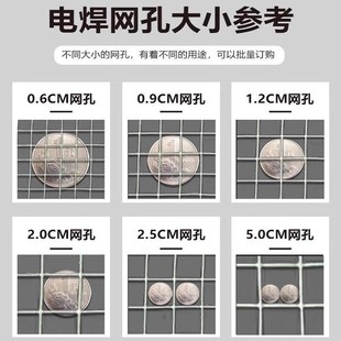 镀锌电焊网防鼠筛网焊接网格阳台防护钢丝网养殖围栏铁丝网养殖网